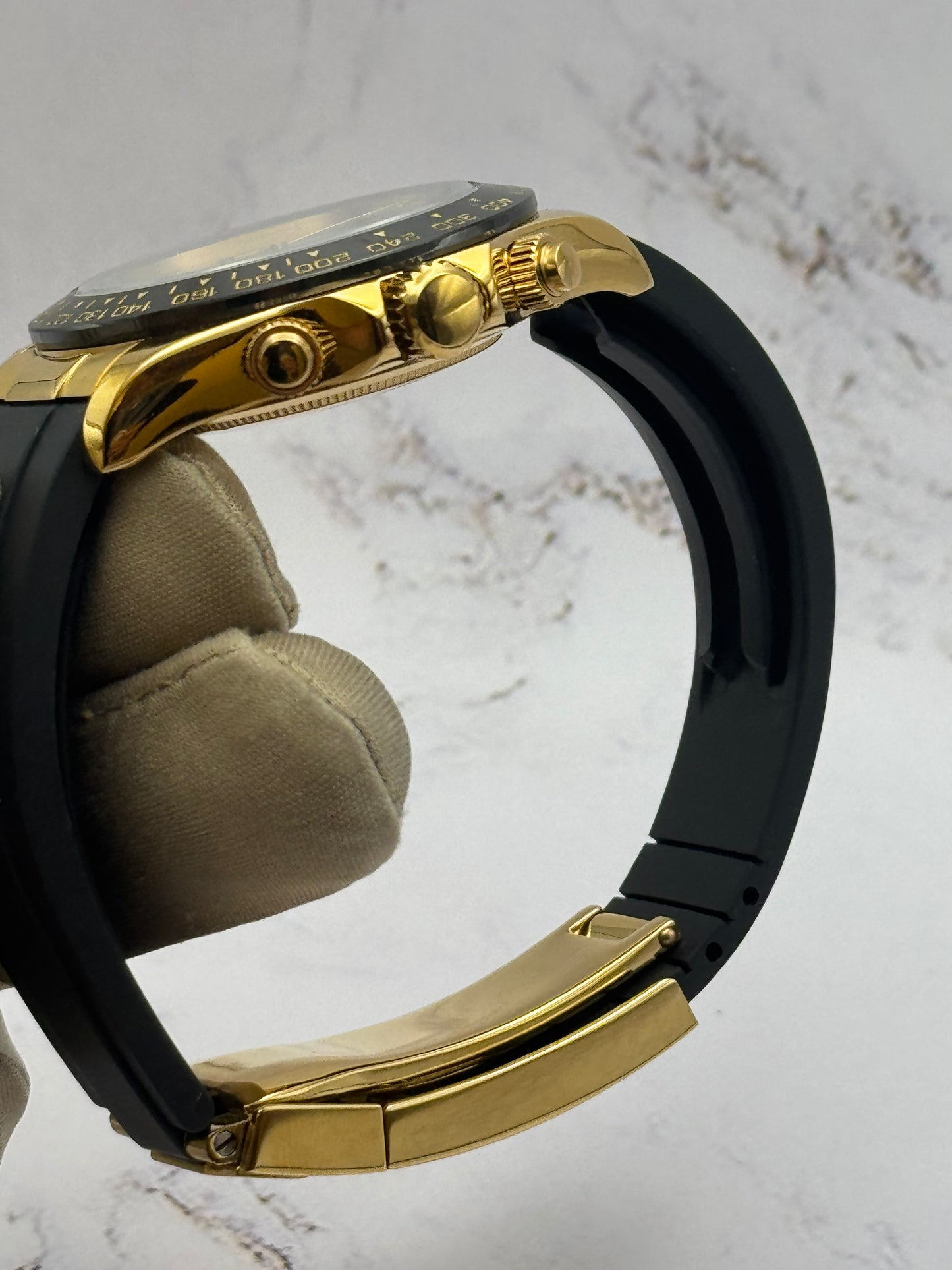 Seiko Daytona Mod Gold Oyster-flex ‘Tiffany Dial’ 40