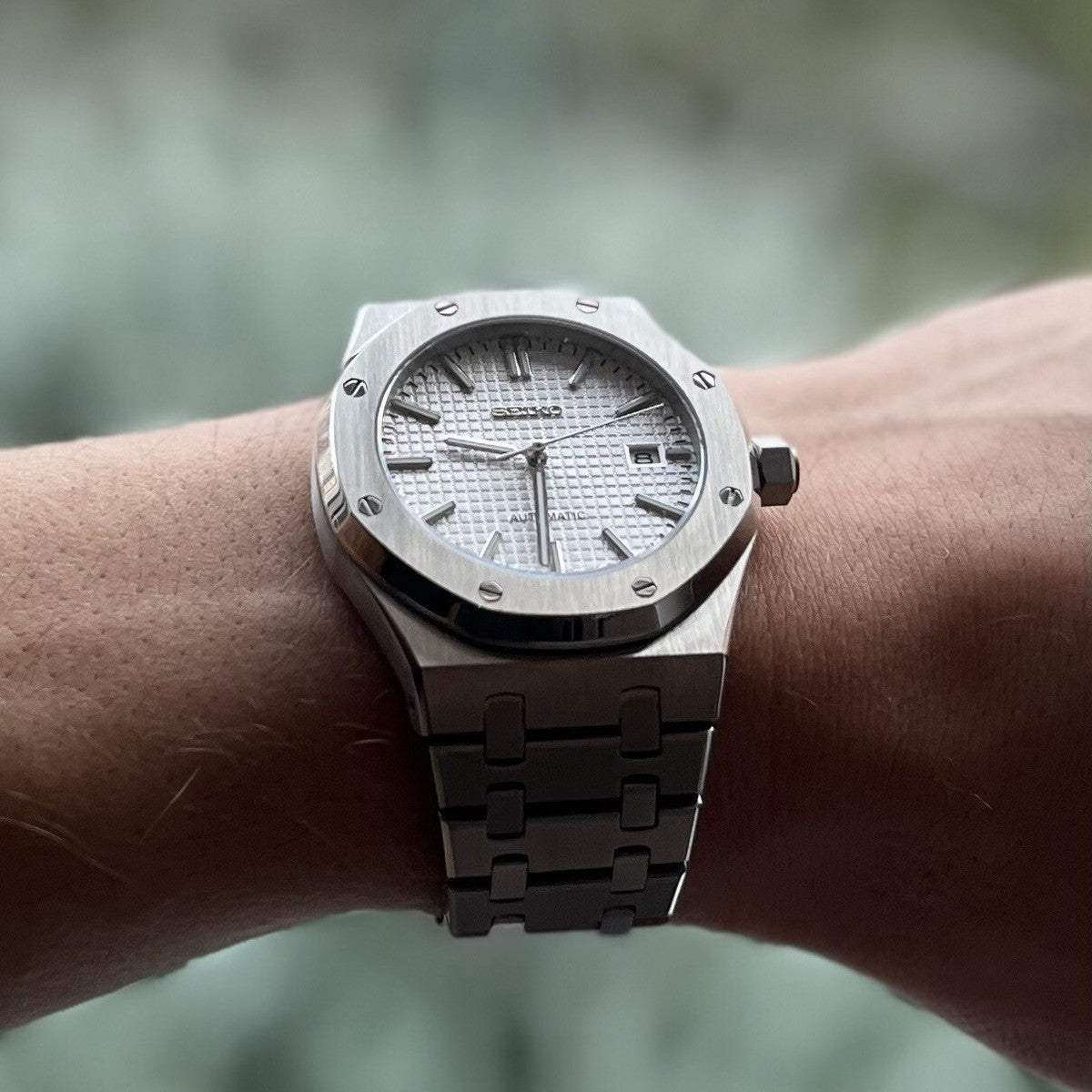 Seiko Royal Oak Mod ‘White Dial’ 41