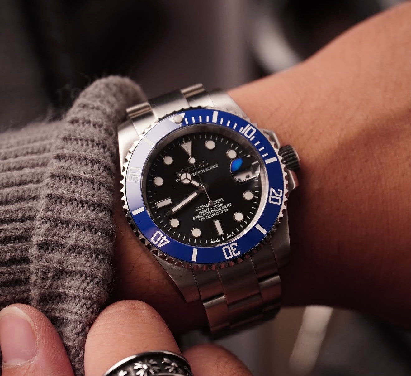Seiko Submariner Mod ‘Cookie Monster’ 40