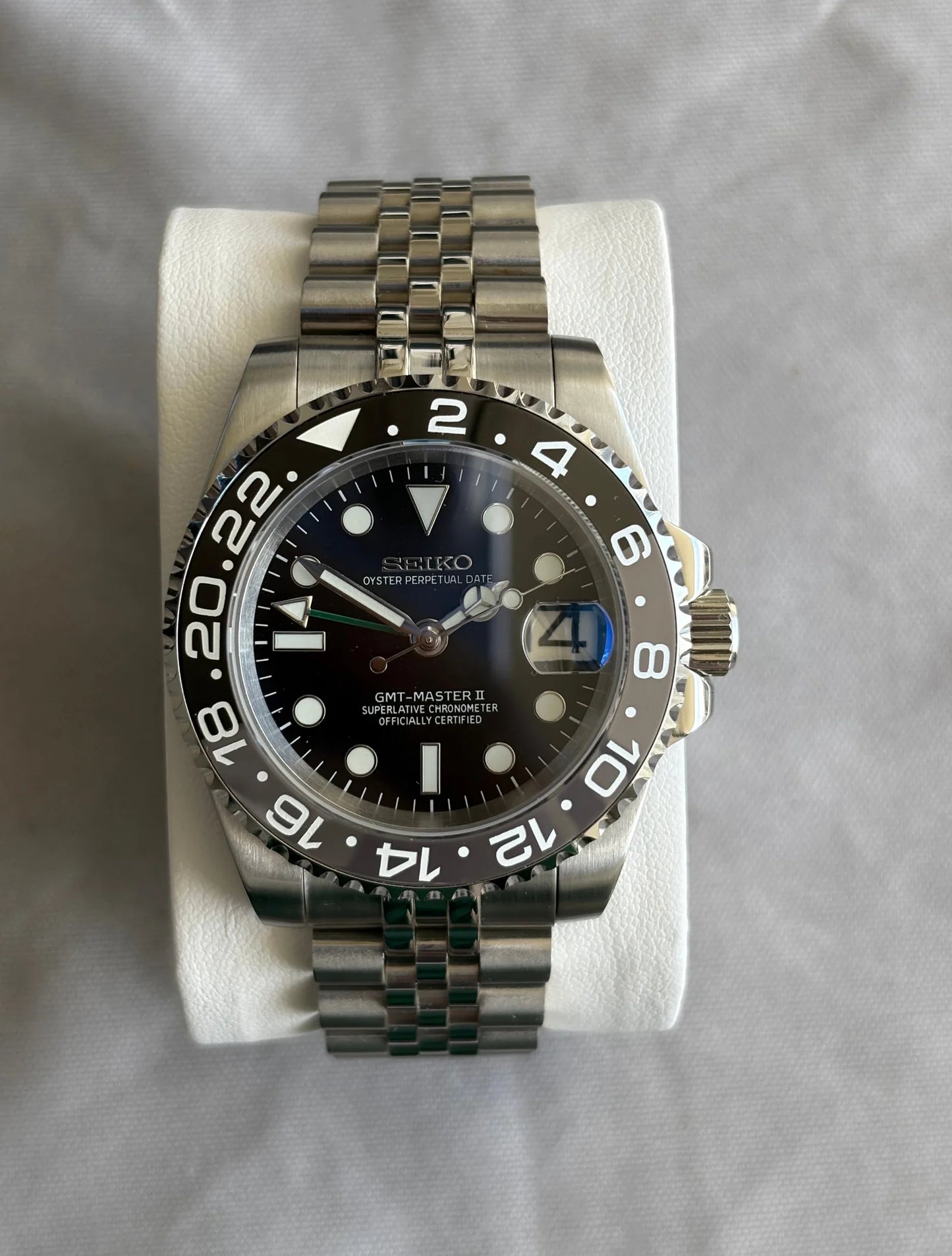 Seiko GMT- Master II Mod ‘Bruce Wayne’ 40