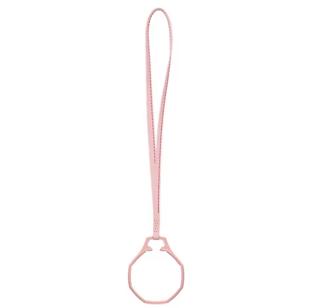 Swatch pop replacement leather case-strap (Pink)