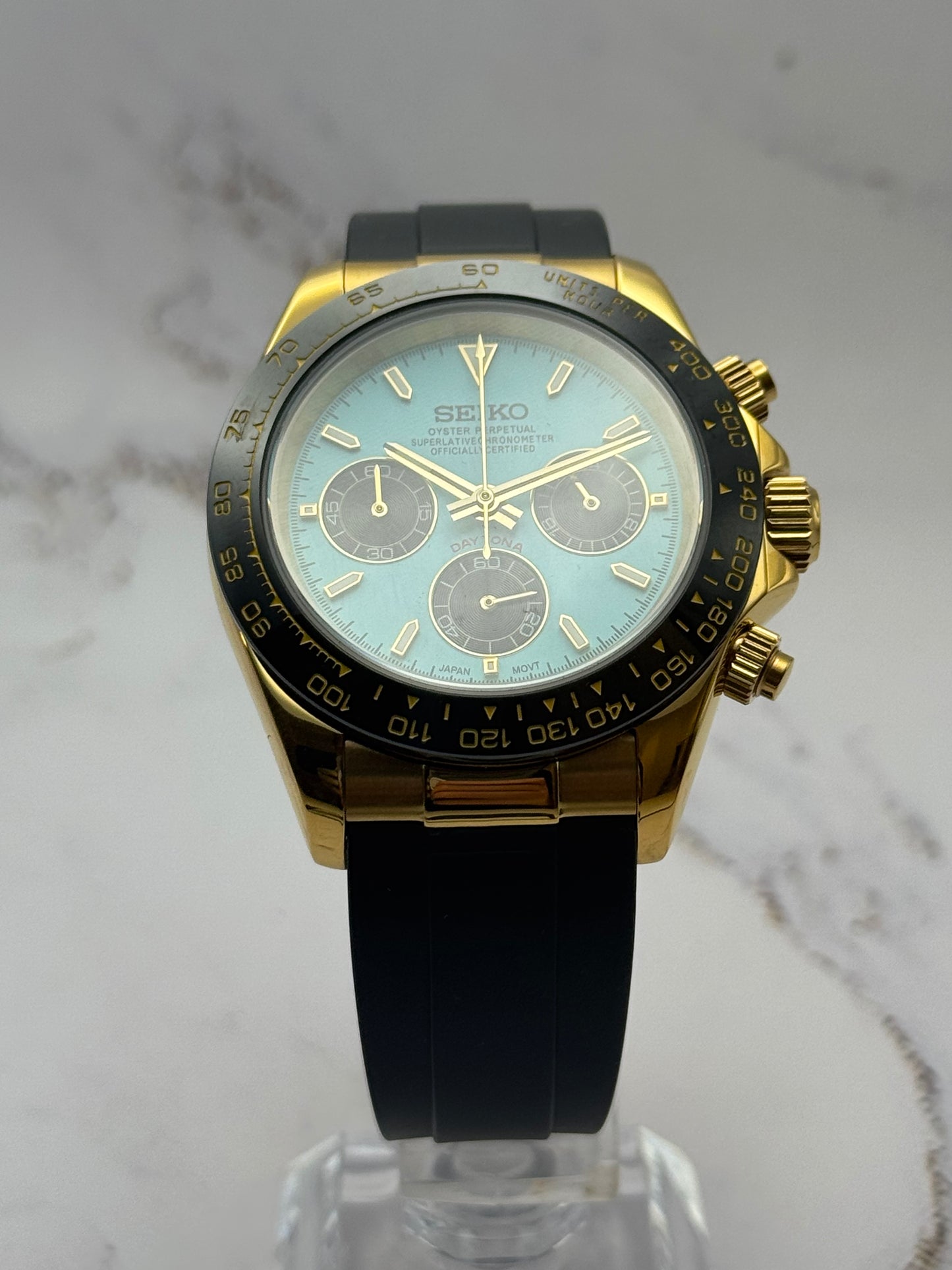 Seiko Oyster-flex Daytona ‘Blue Lacquer’ Dial