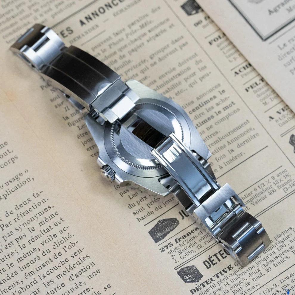 Seiko Steel Yachtmaster Rhodium Bezel