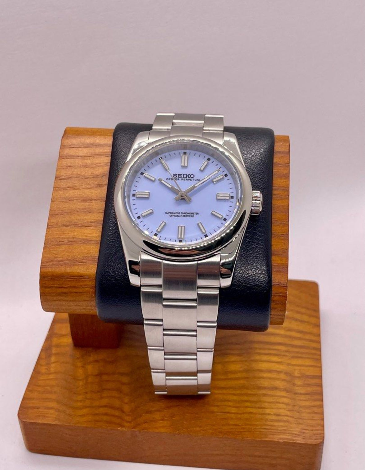 Seiko Oyster Perpetual Mod ‘Violet Dial’ 36/39