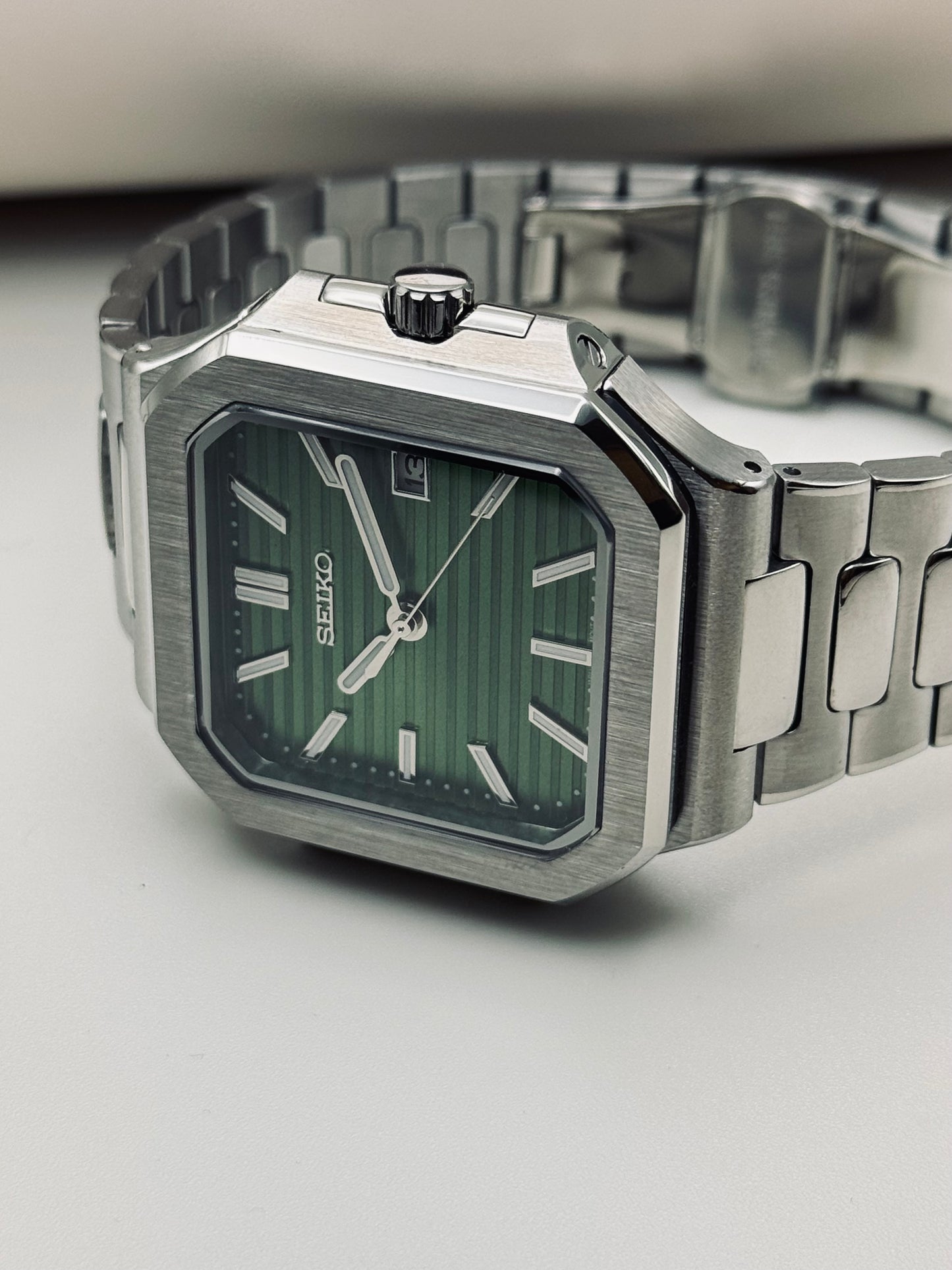 ‘Seikonaut Cubitus’ Mod Green Dial 42mm