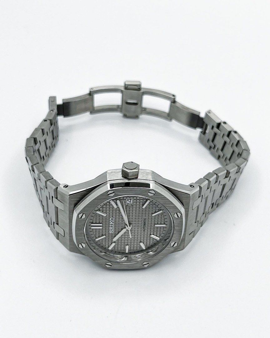 Seiko Royal Oak Mod ‘Steel Gray Dial’ 41