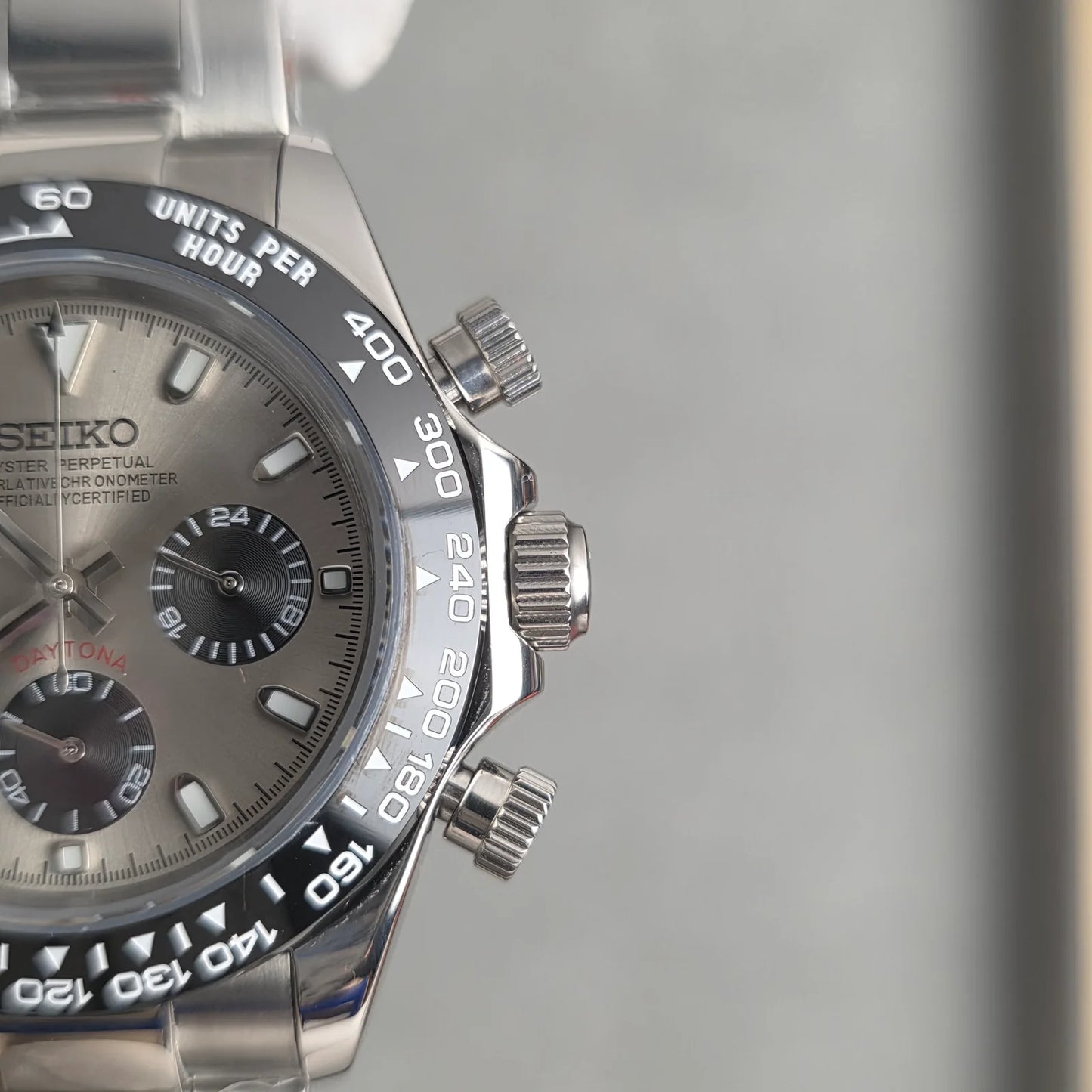 Seiko Daytona Mod ‘Ghost’ 40mm