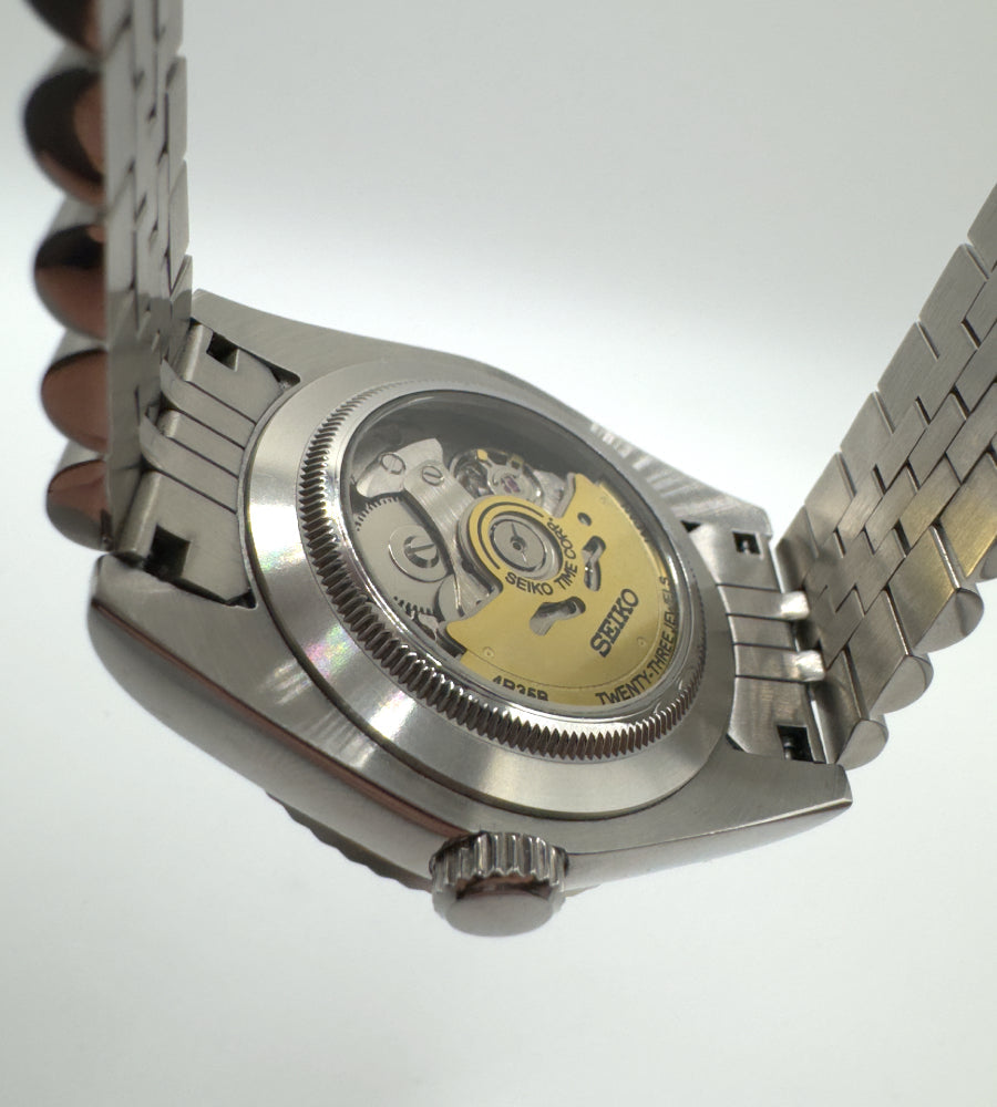 Arabic Pink Dial Ladies Seiko Datejust 36/39