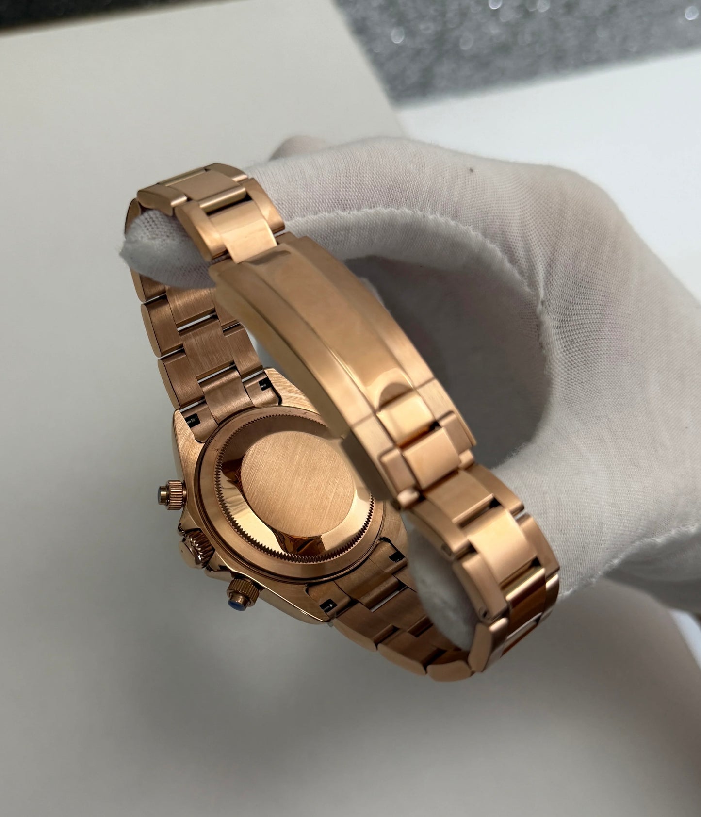 Seiko Daytona Mod ‘Full Rose Gold/ Chocolate Dial’ 40