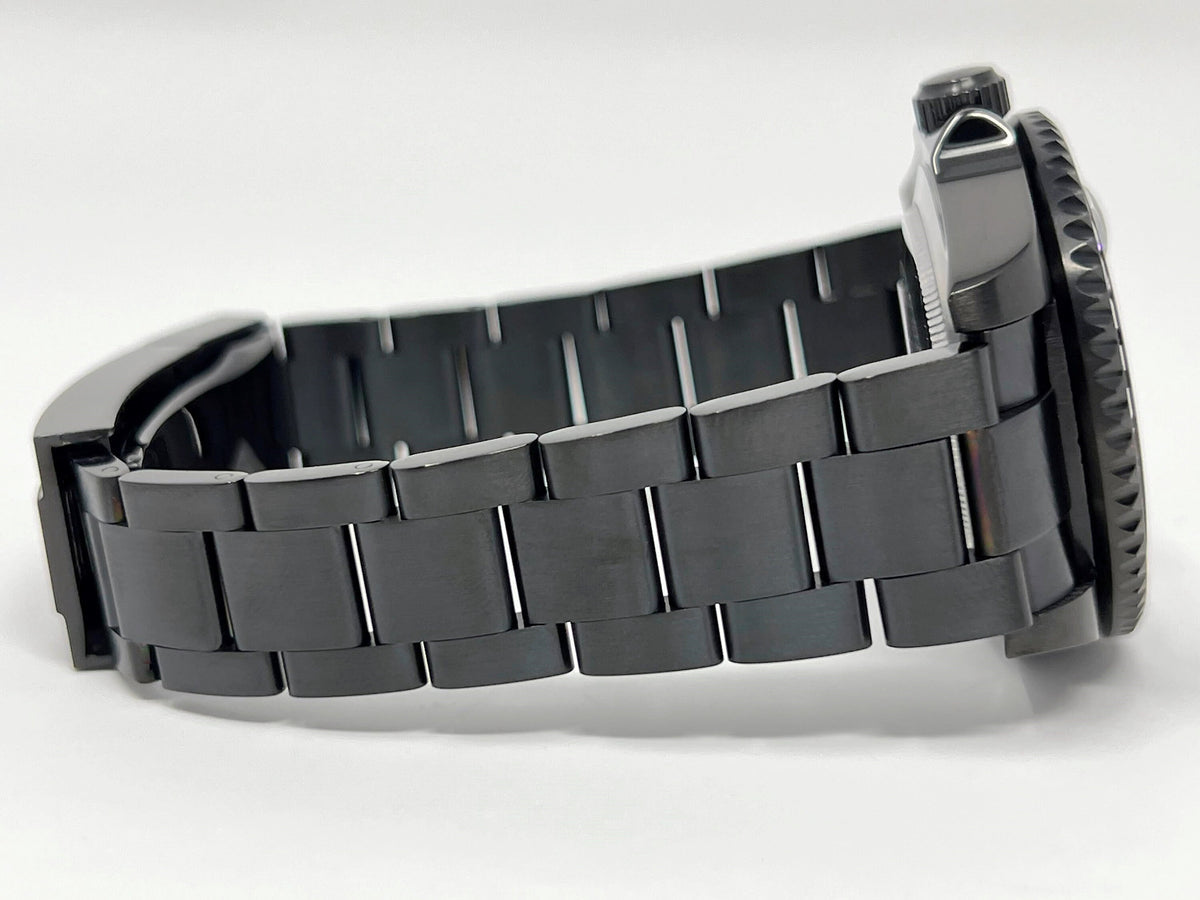 Seiko Marine Master Mod ‘All-Black Rainbow Bezel’