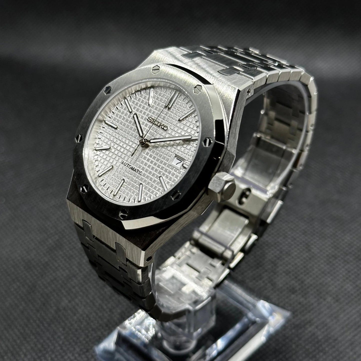 Seiko Royal Oak Mod ‘White Dial’ 41