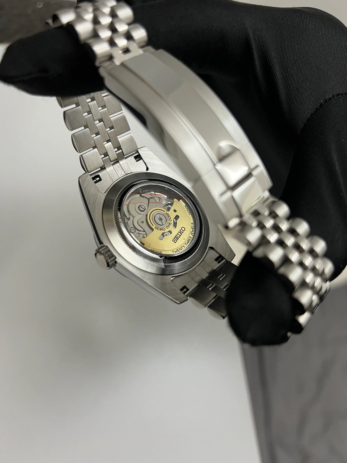 Seiko Date-Just Mod ‘Black Arabic Dial’ 36/39