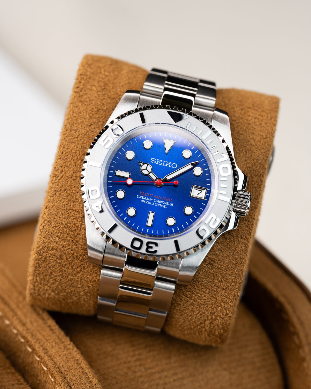 Seiko Yachtmaster Mod ‘Captain America’ 40