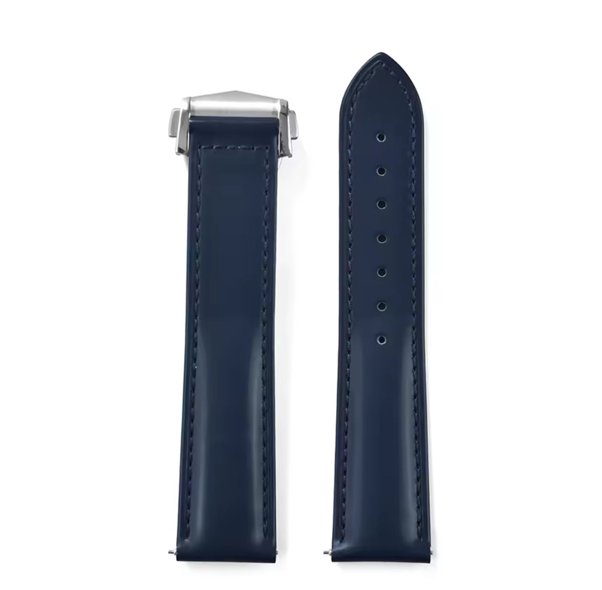 Smooth Genuine Leather Strap (19mm/20mm/21mm/22mm)