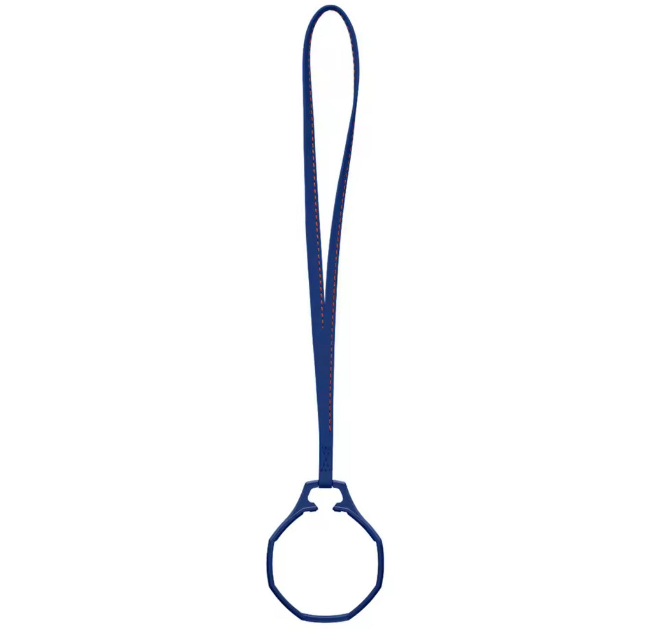 Swatch pop replacement leather case-strap (Blue)