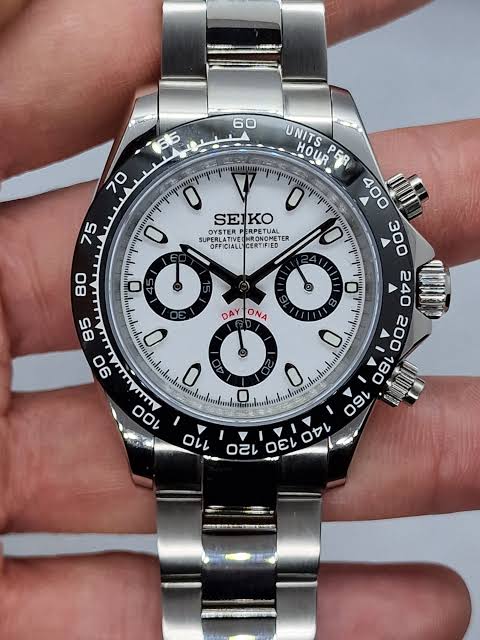 Panda Seiko Daytona Mod 40