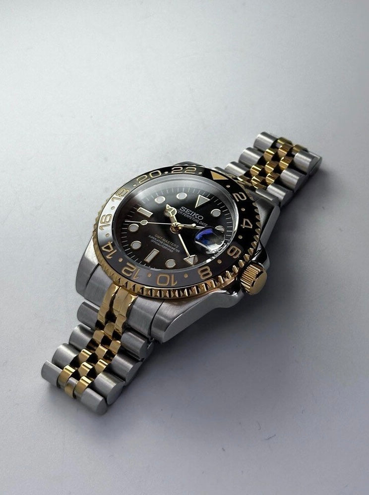Seiko Bruce Wayne GMT Gold/ Two-Tone 40