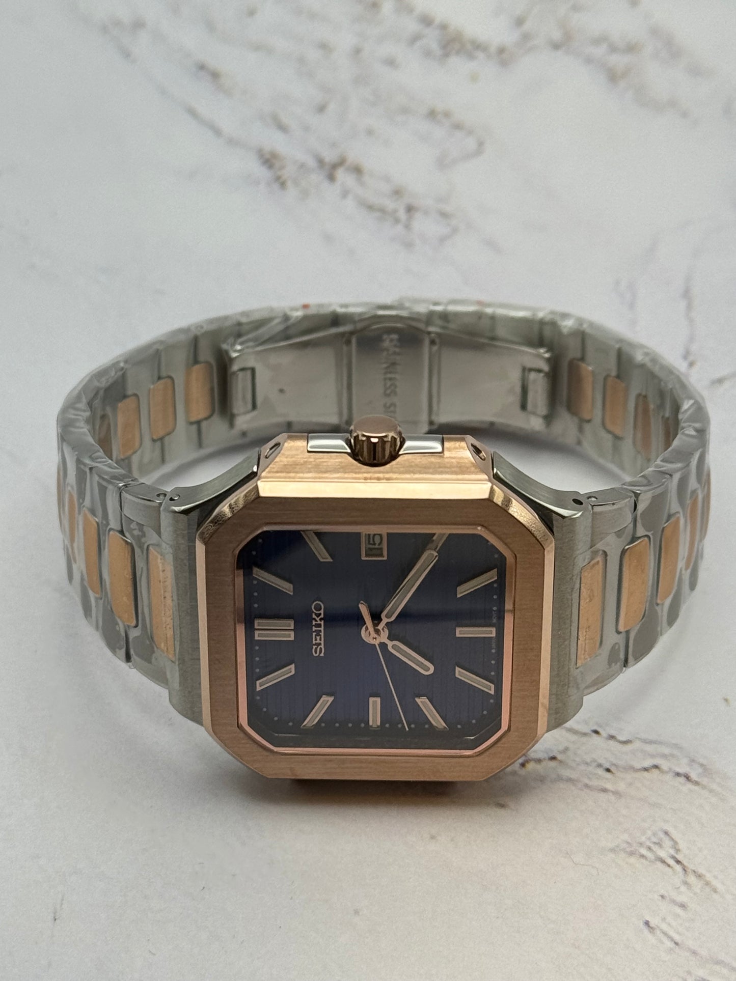 Seikonaut Cubitus Mod Two-Tone Blue dial 42mm