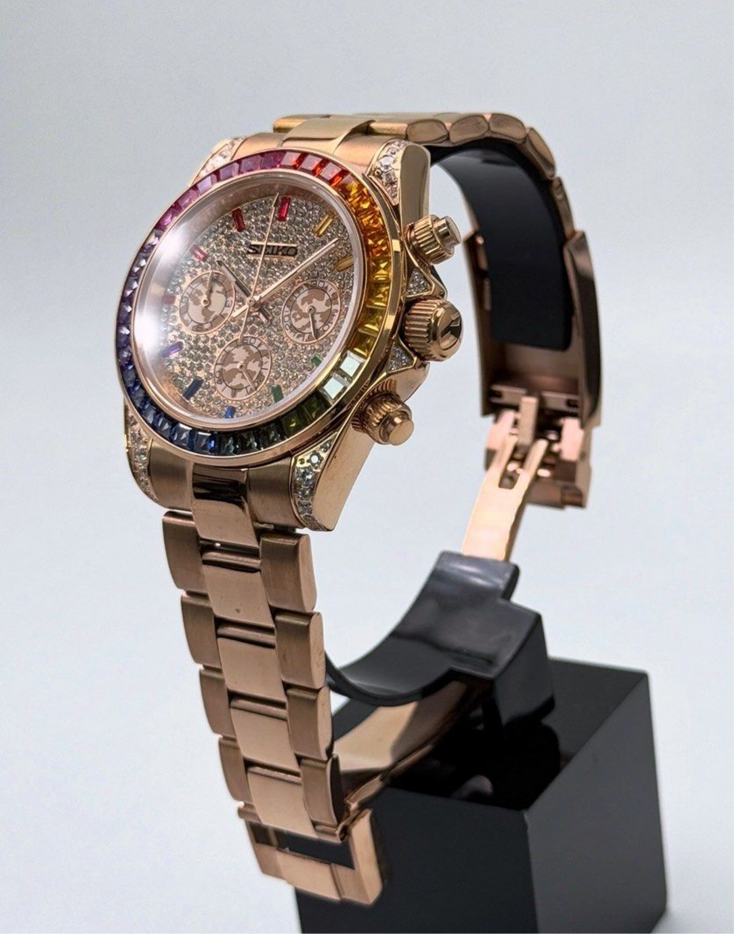Seiko Daytona ‘Rose Gold Rainbow’ Mod 40