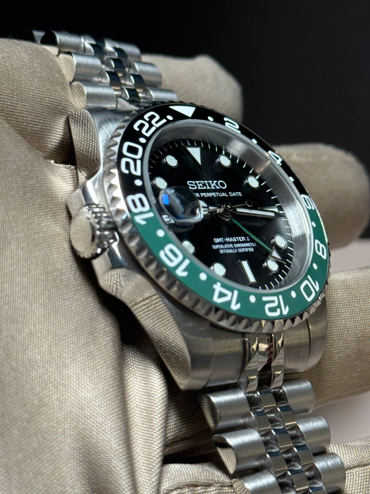 Seiko GMT-Master II Mod ‘Lefty’ 40