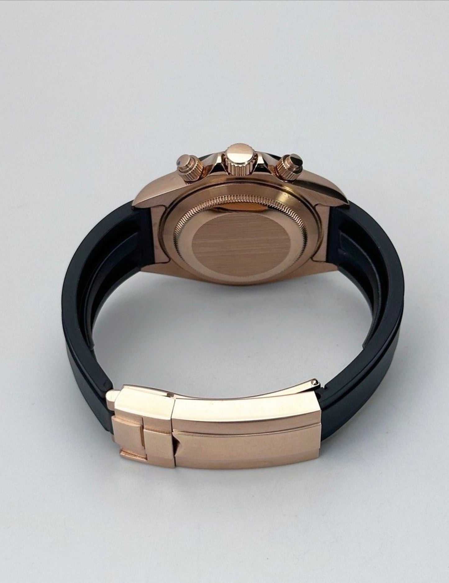Seiko Daytona Mod ‘Rose Gold Chocolate’ Oyster-flex 40