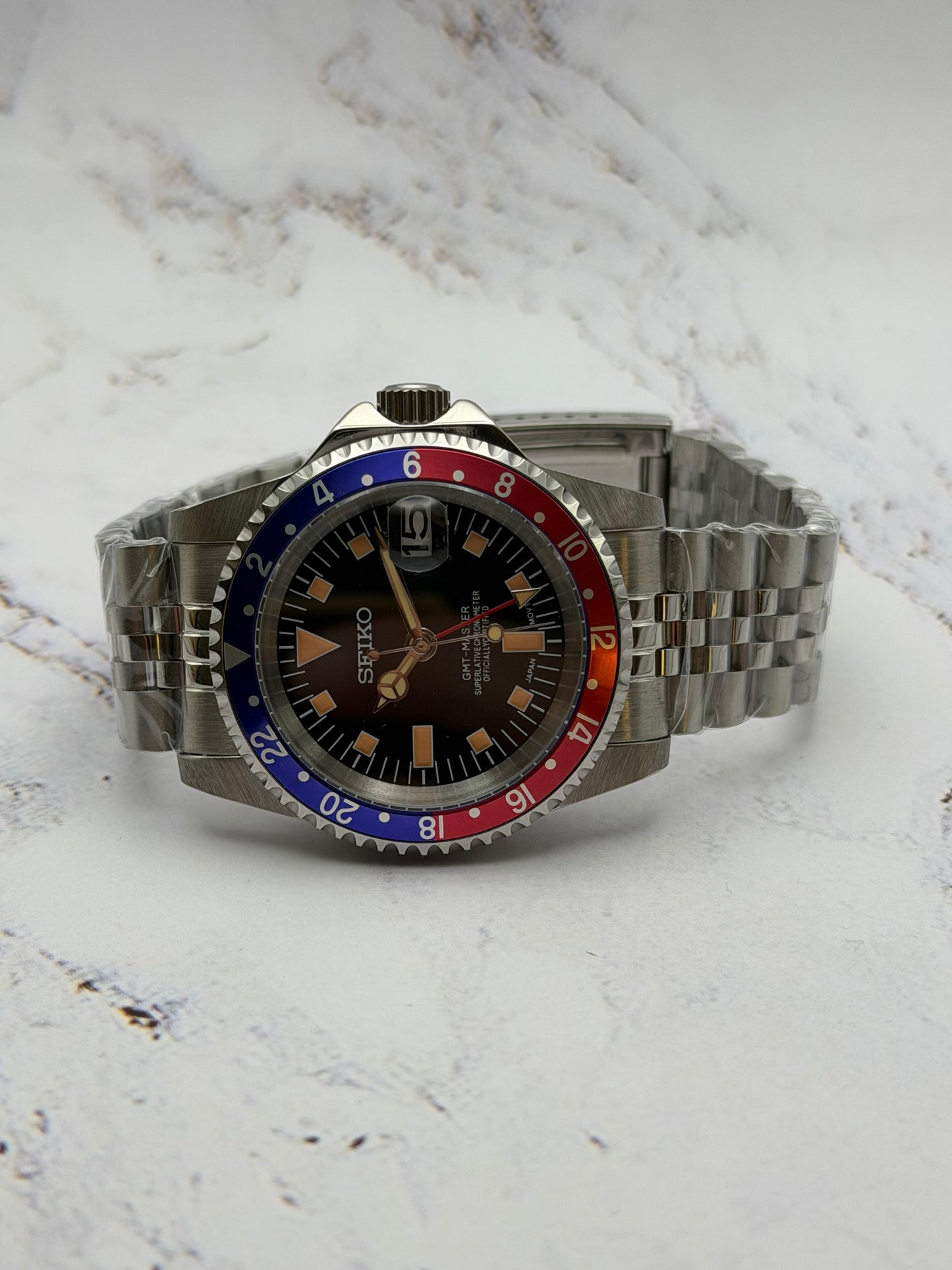Seiko Vintage GMT- Master Mod ‘Pepsi’ 40