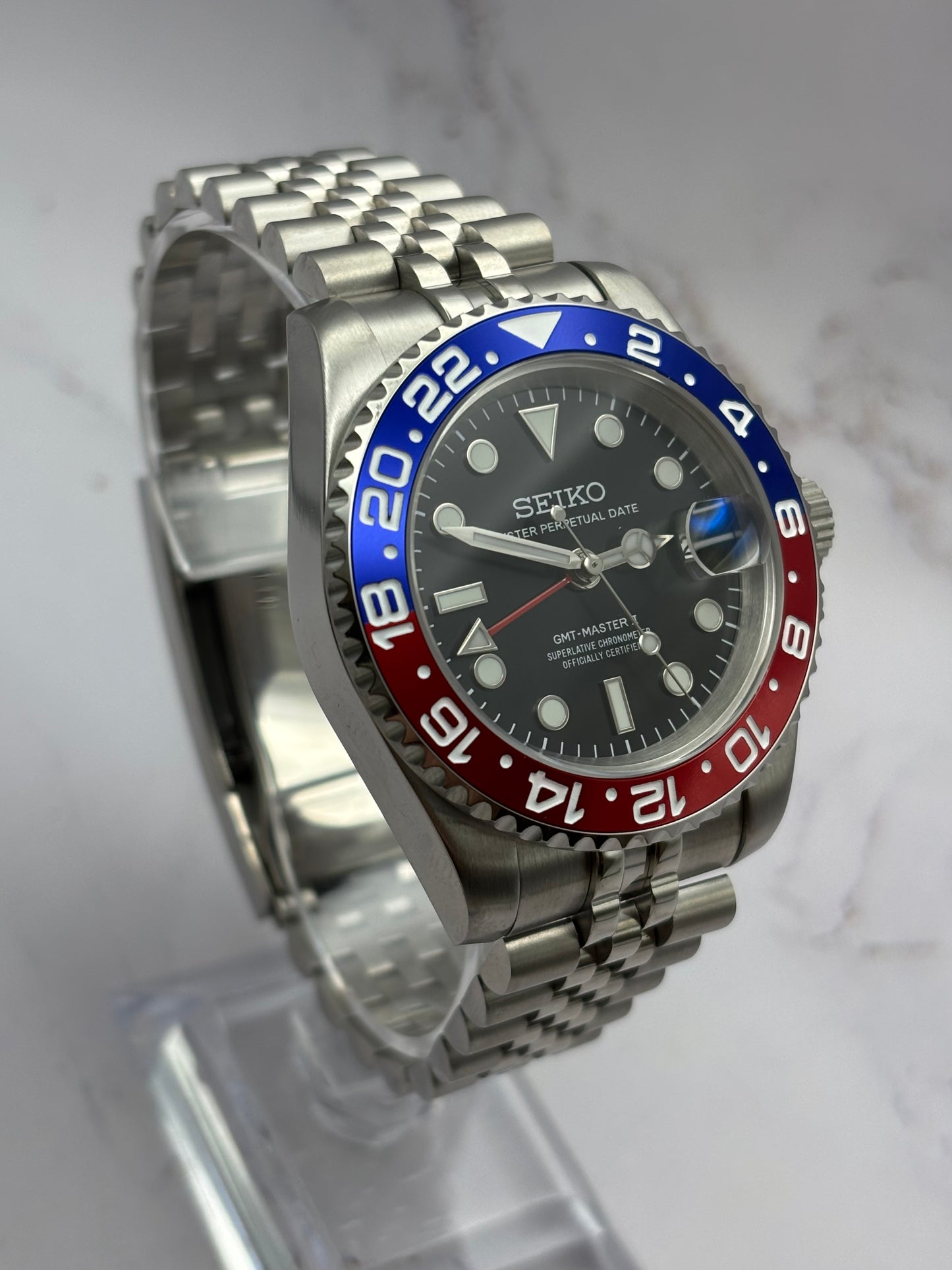 ‘Pepsi’ Seiko GMT-Master II Mod 40