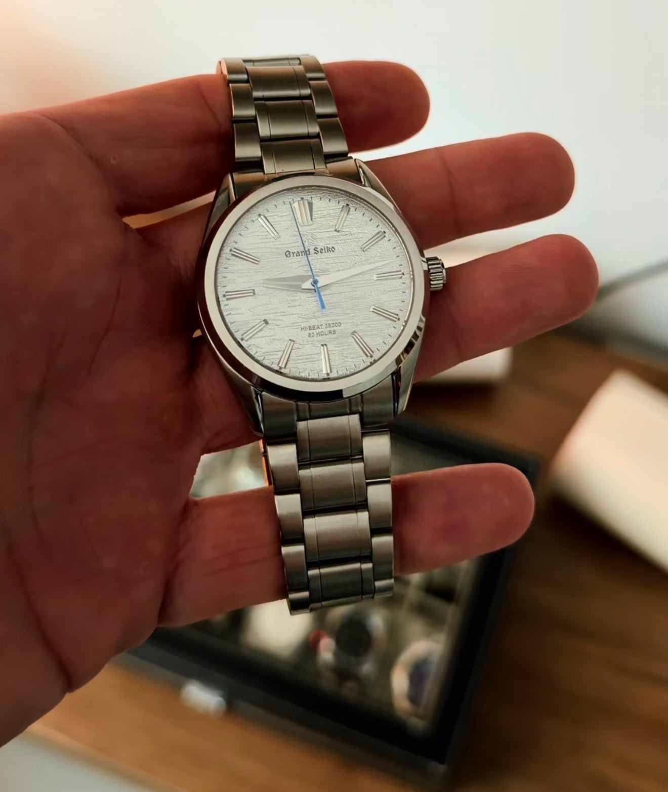 GS Mod ‘Silver Birch Dial no-date’ 39mm