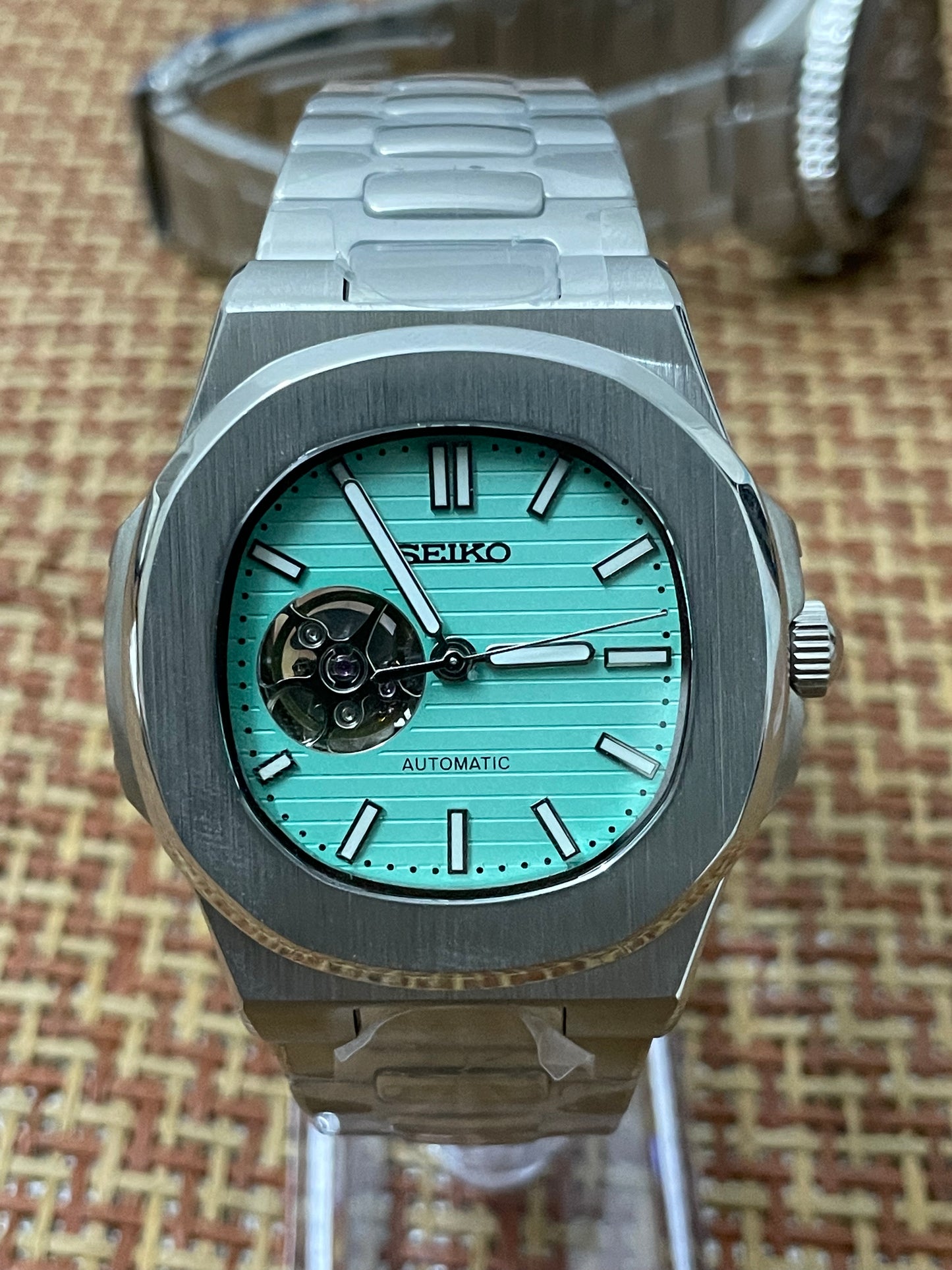 Seiko Nautilus Mod ‘Steel Open Heart’ 40