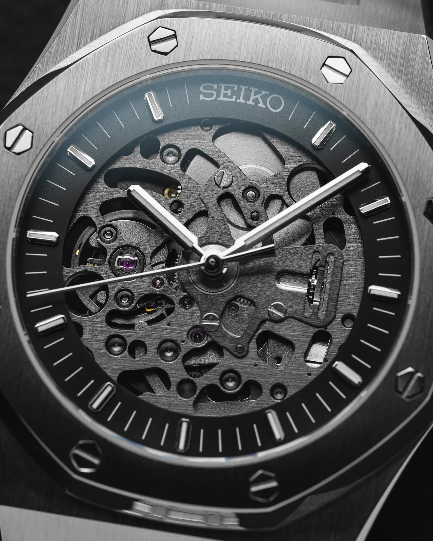 Seiko Royal Oak Mod ‘Skeleton’ 41
