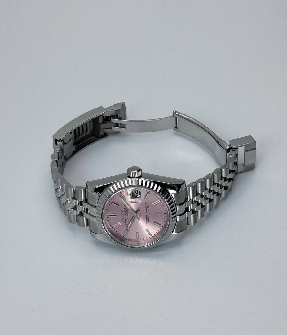 Pink Dial Seiko Datejust Mod 31/36/39