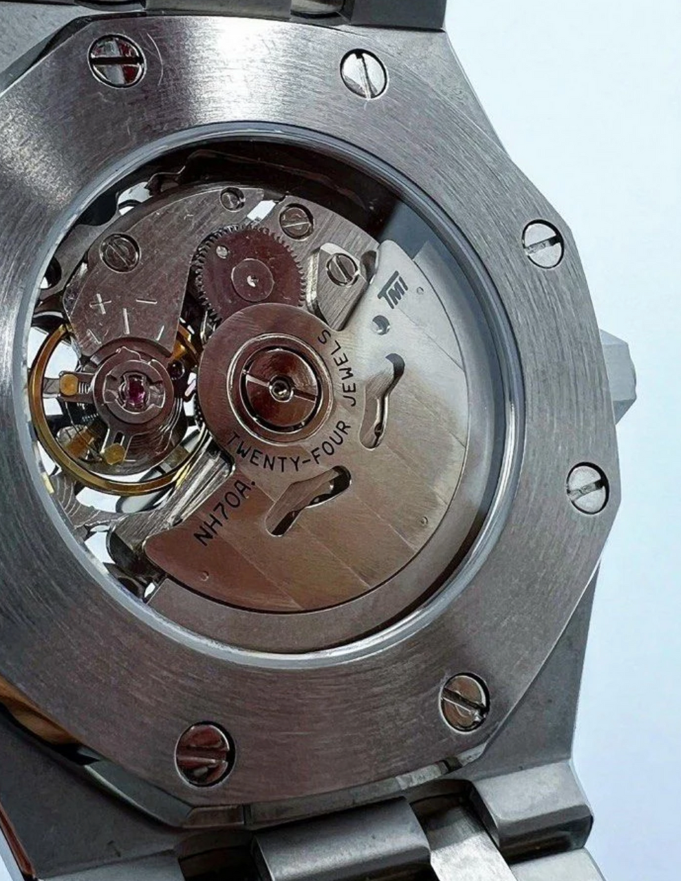 Seiko Royal Oak Mod ‘Steel Skeleton’ 41 (NH70)