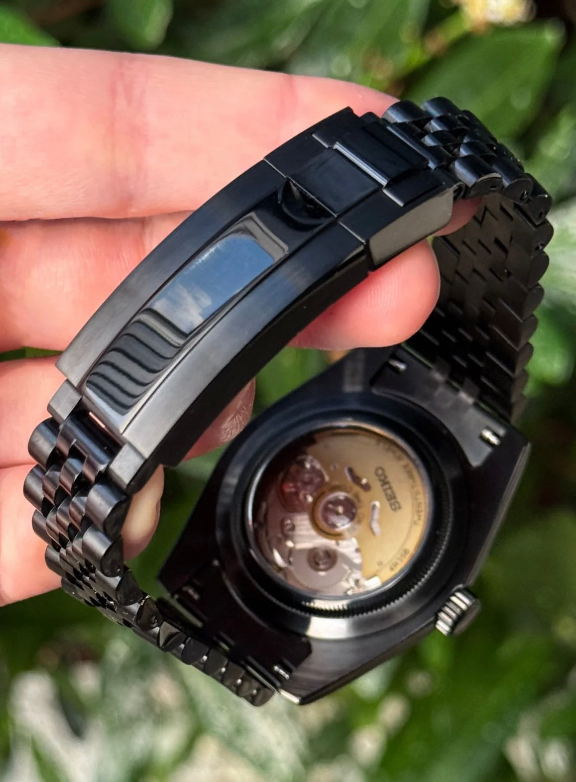 Seiko Sky-Dweller Mod ‘All Black/ White Dial’ 40