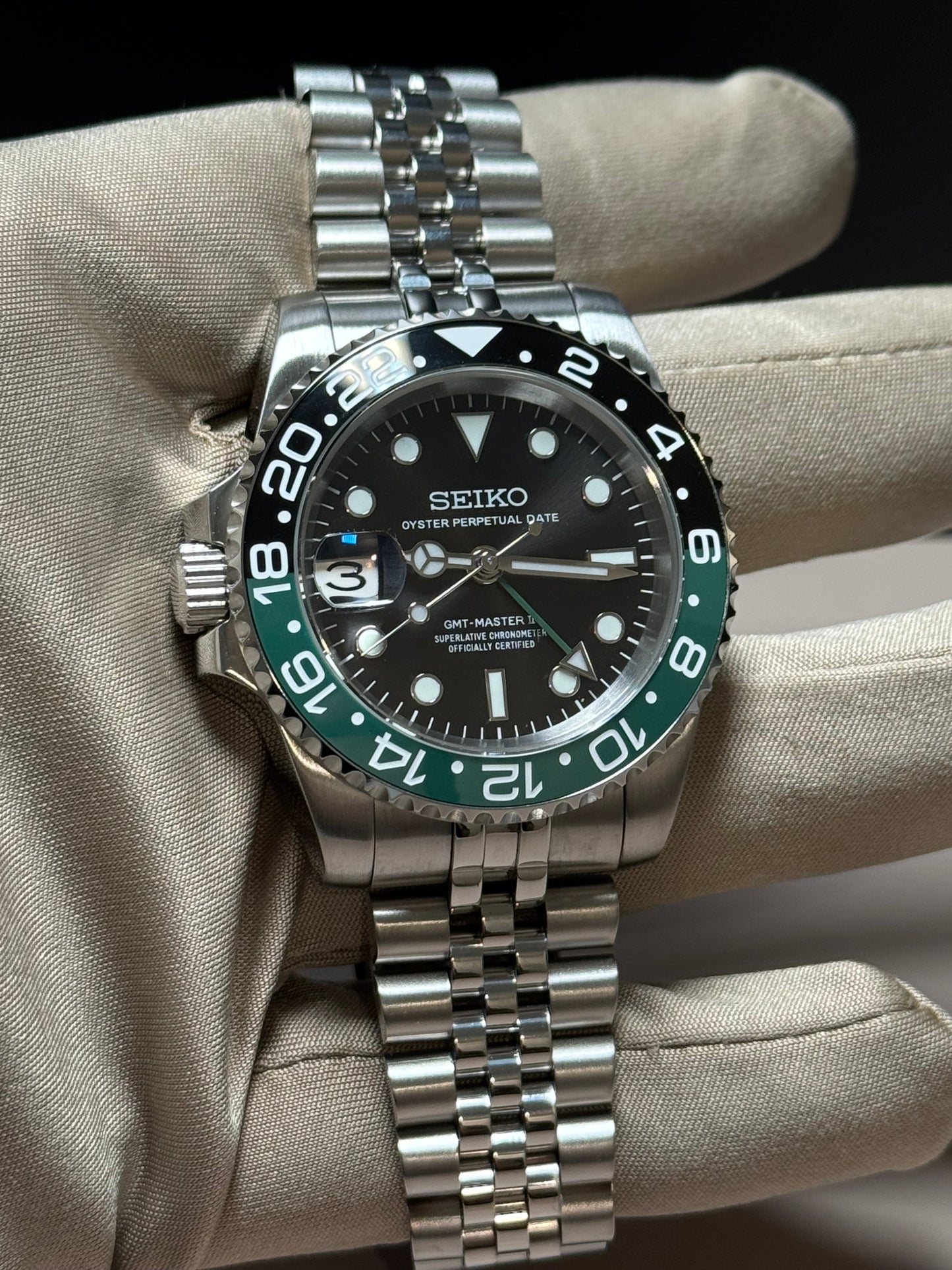 Seiko GMT-Master II Mod ‘Lefty’ 40