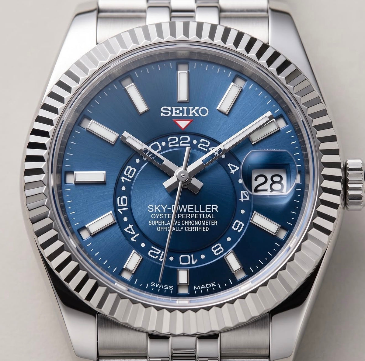 Seiko Sky- Dweller Mod ‘Azure Dial’ 40mm