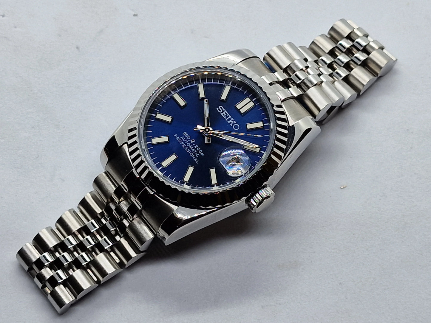 Seiko Datejust Midnight Blue Dial 36/39