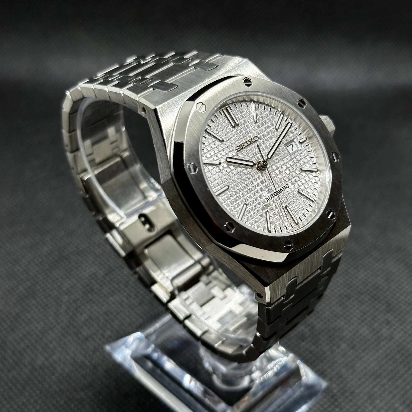 Seiko Royal Oak Mod ‘White Dial’ 41