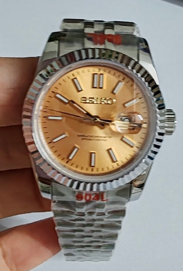 Seiko Datejust Gold Dial 31/36/39