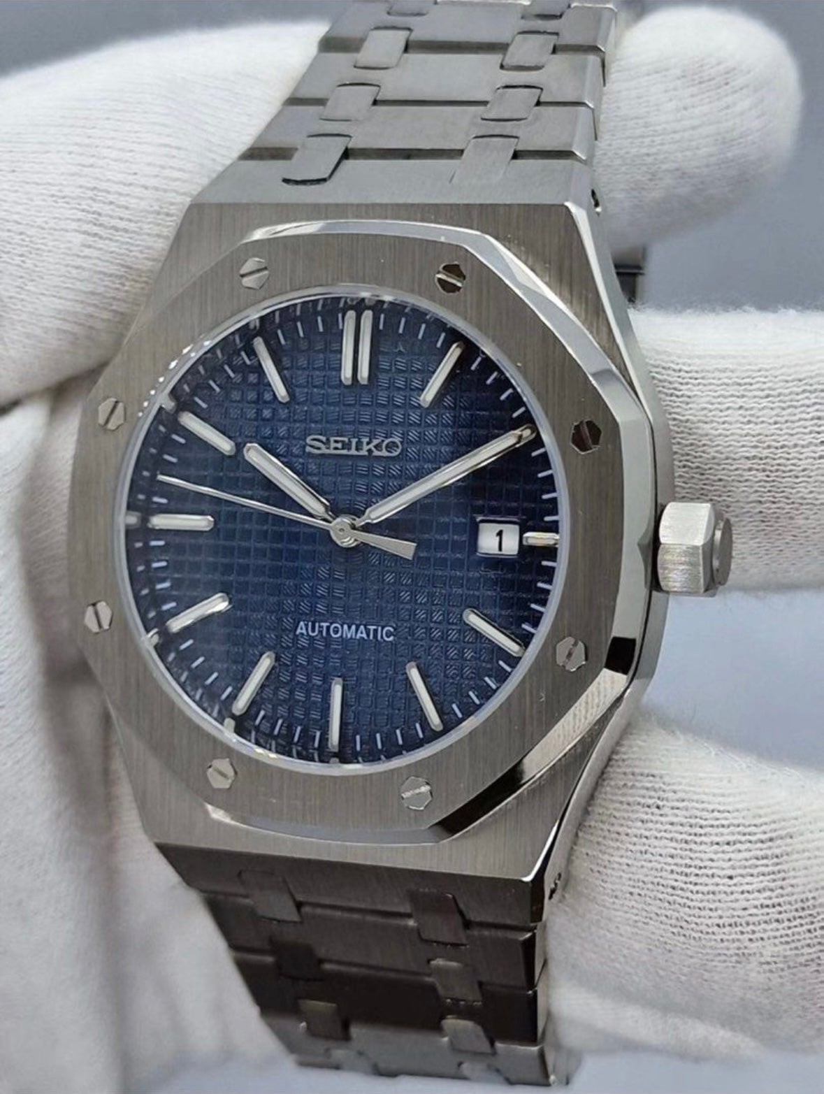 Seiko Royal Oak Mod ‘Navy Blue Dial’ 41