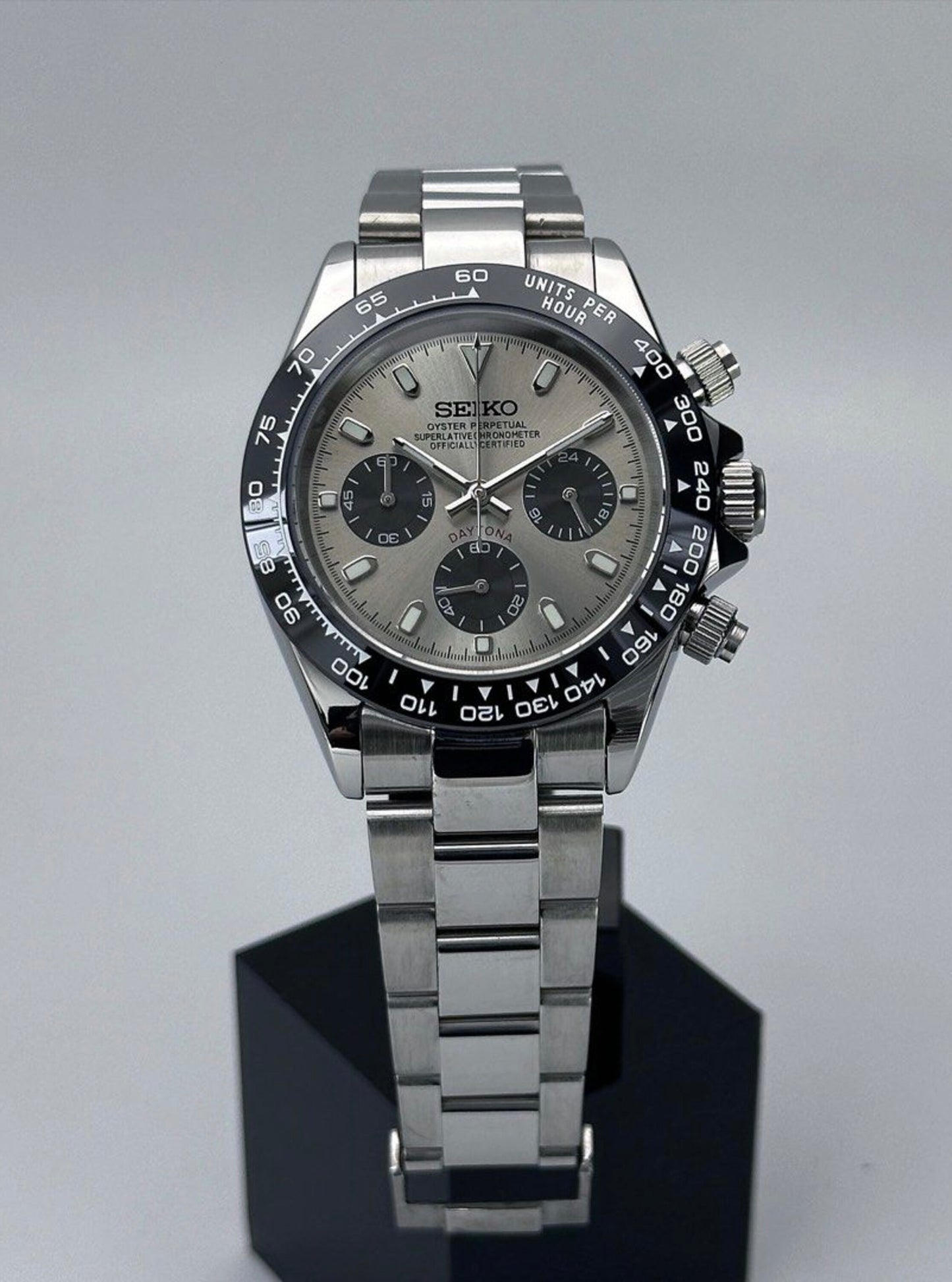 Seiko Daytona ‘Gray Dial’ Mod 40