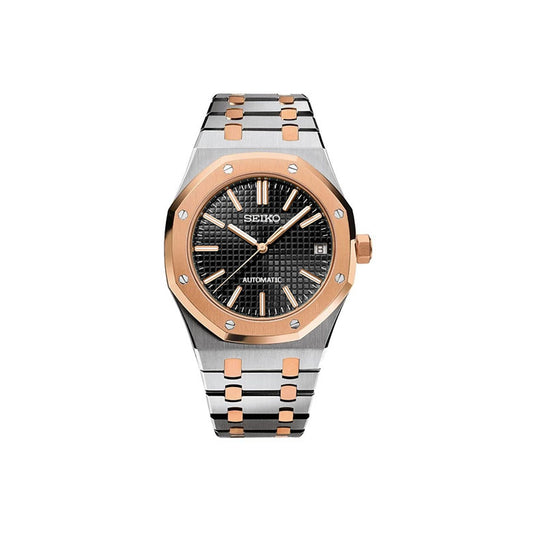 Seiko Royal Oak Mod ‘2-Tone Rose Gold’