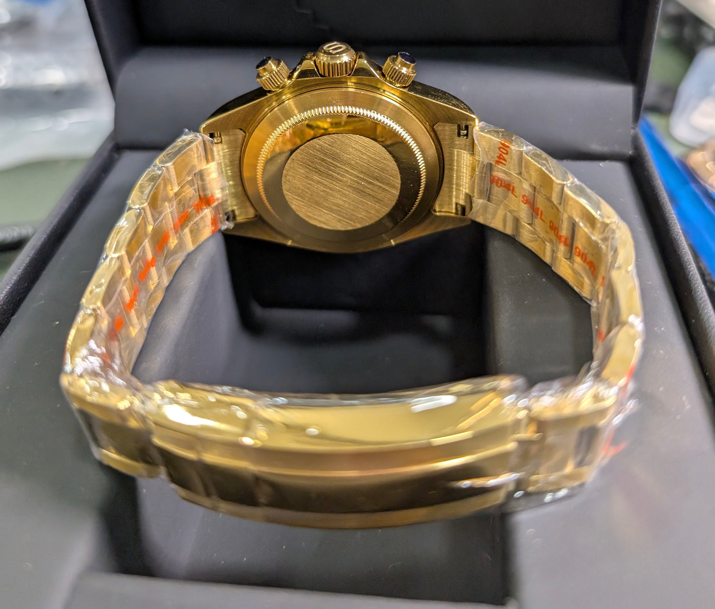 Seiko Daytona Mod ‘Full Gold Black Dial’ 40