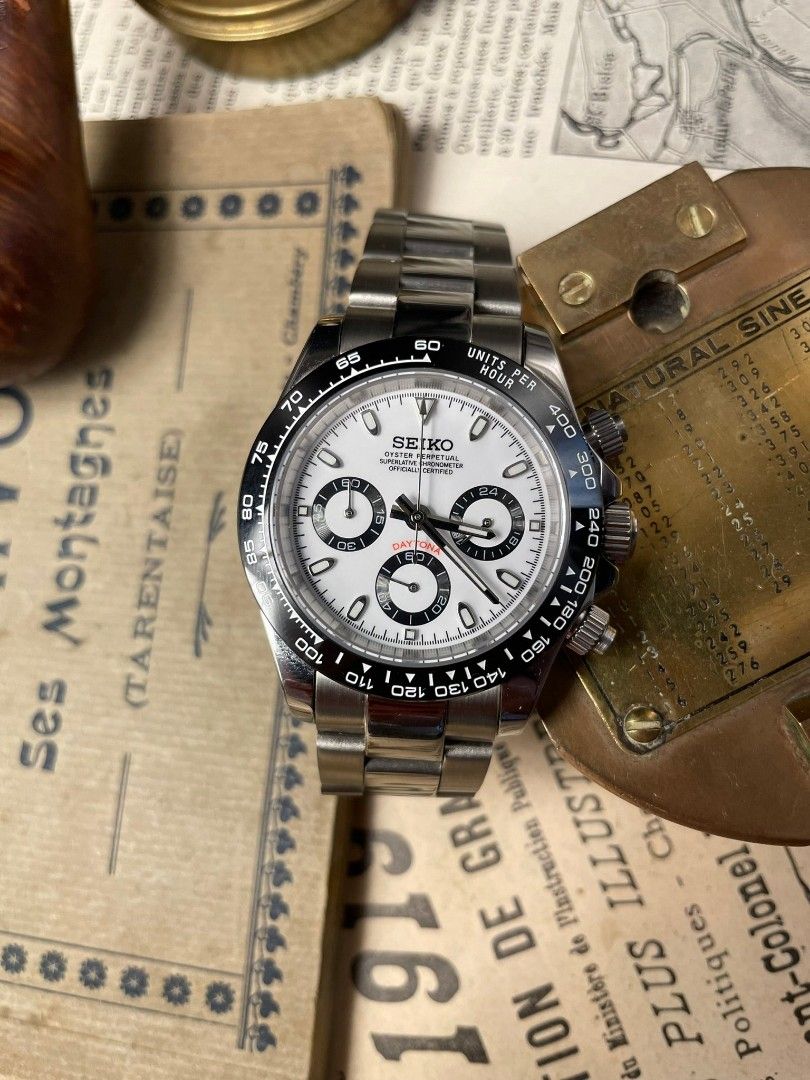 Panda Seiko Daytona Mod 40