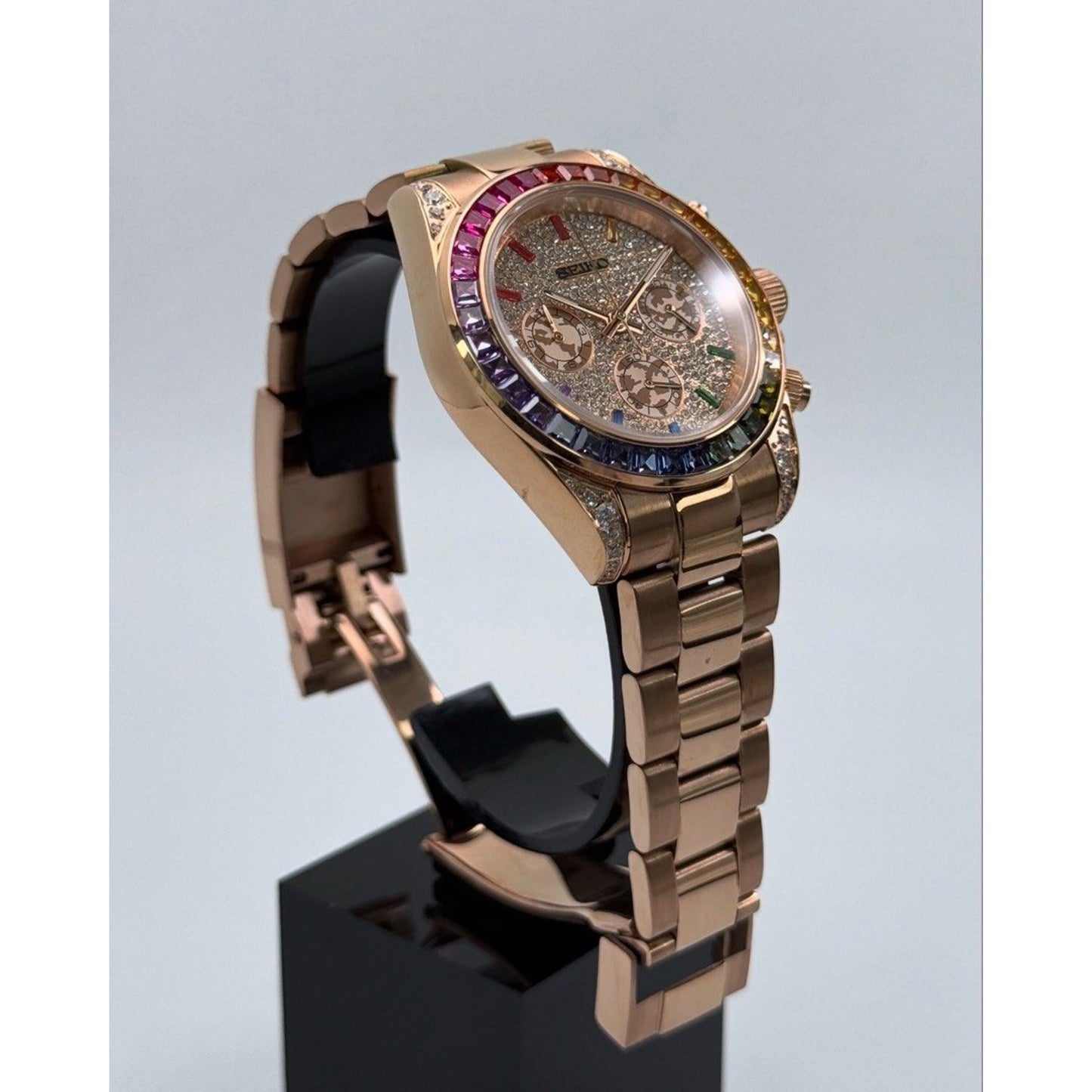 Seiko Daytona ‘Rose Gold Rainbow’ Mod 40