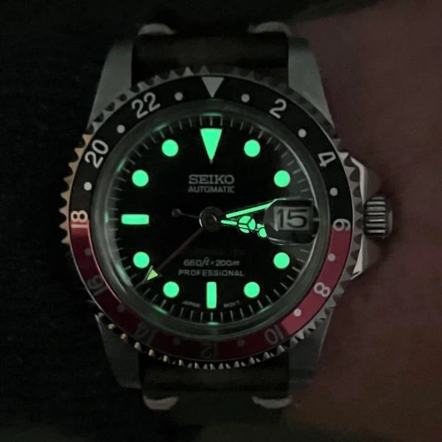 Seiko Scubamaster GMT Mod ‘Coke Bezel’ 40