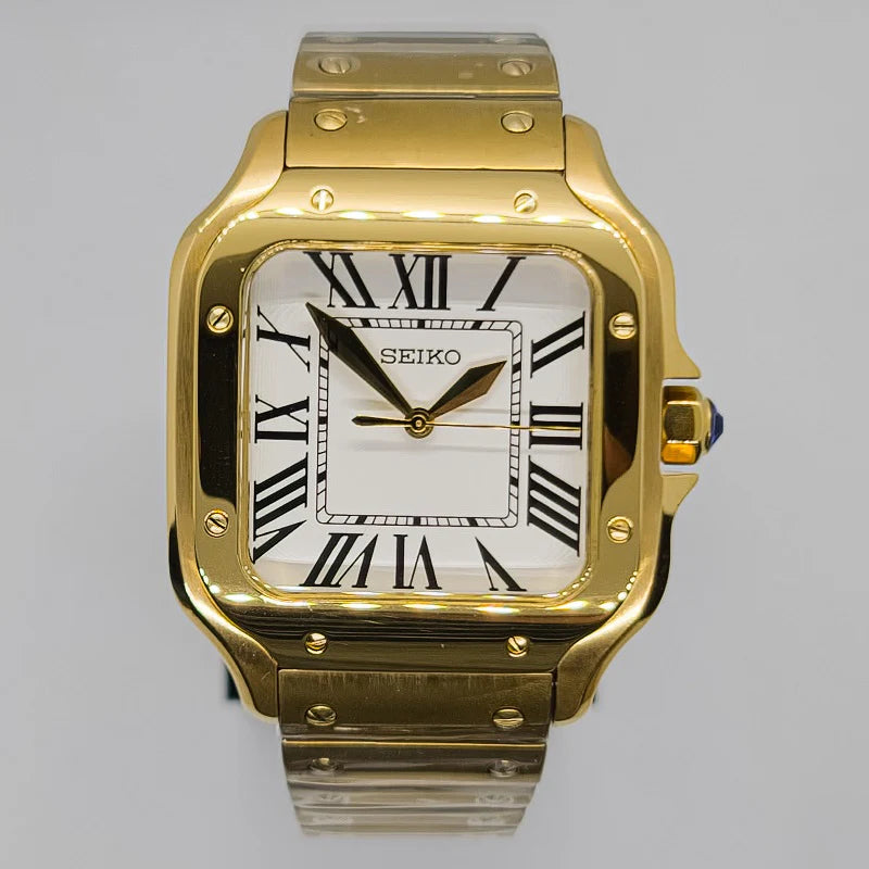 Seiko Santos Mod Gold 39