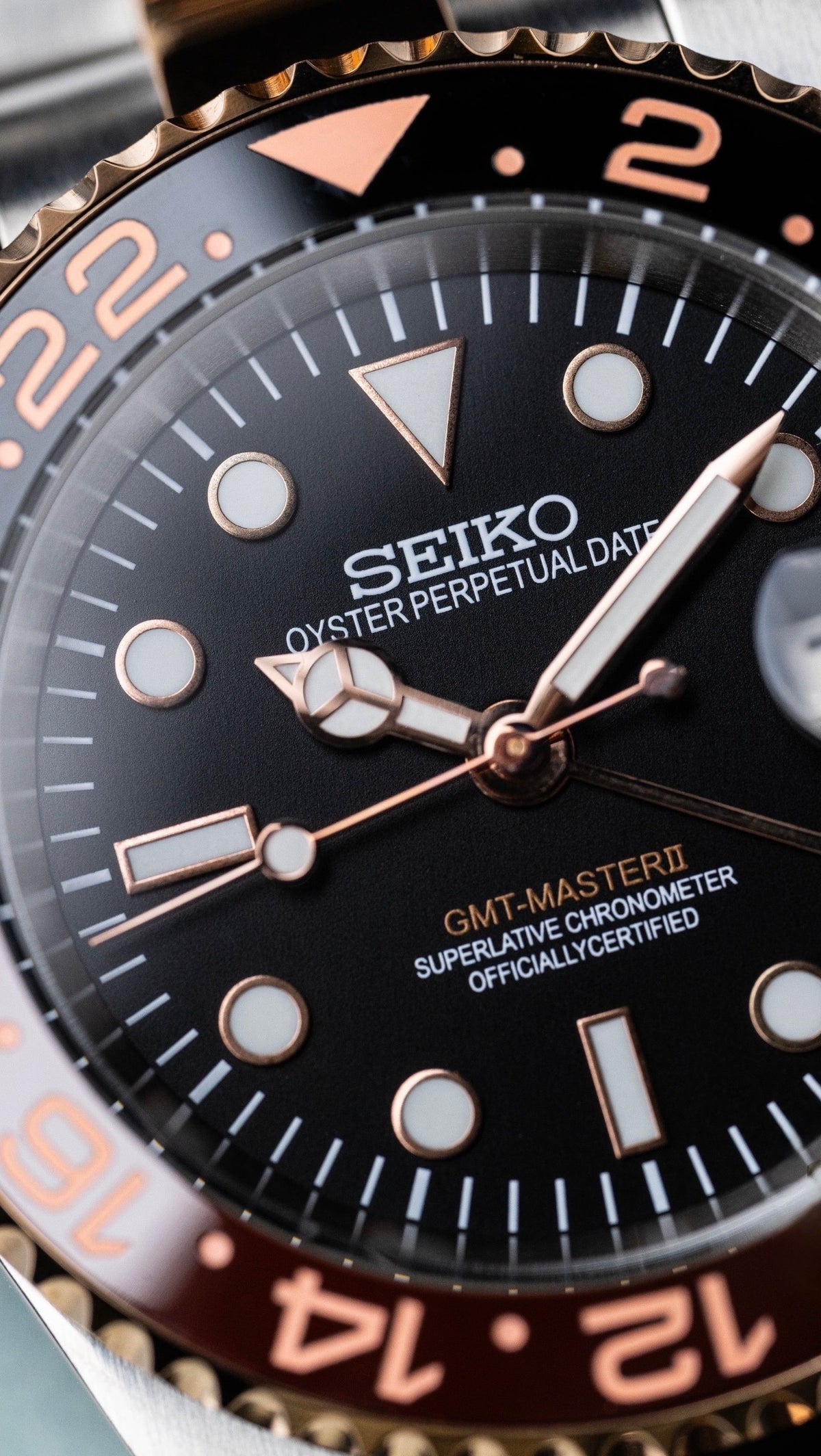 Seiko GMT-Master II Mod ‘Rootbeer’ 40