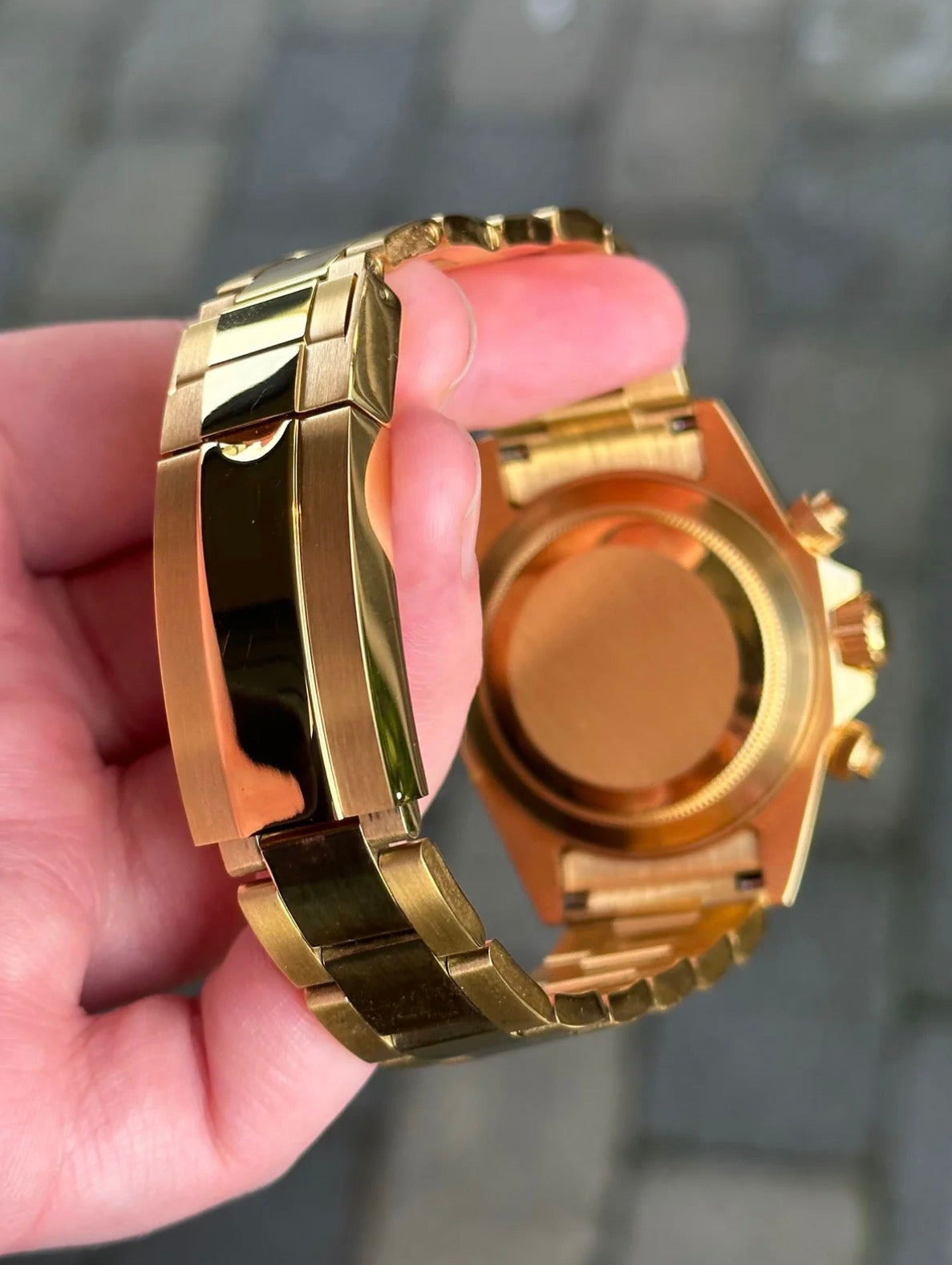 Seiko Daytona Mod ‘Full Gold Black Dial’ 40