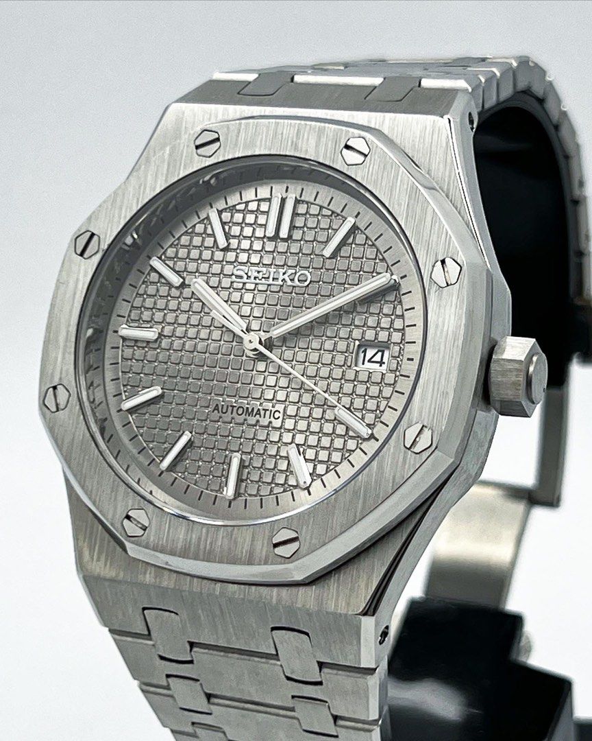 Seiko Royal Oak Mod ‘Steel Gray Dial’ 41