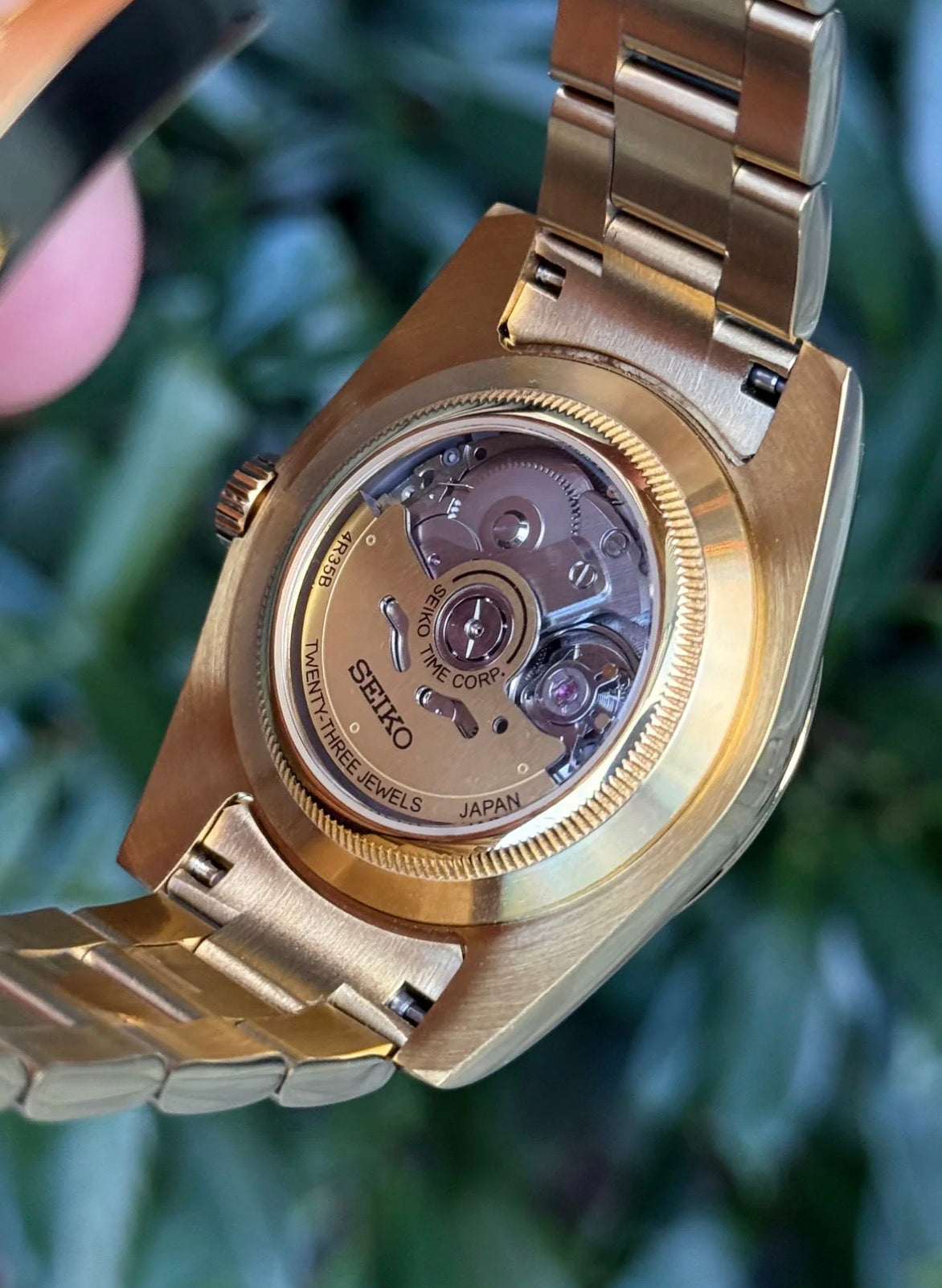 Seiko Sky-Dweller Mod ‘Gold White Dial’ 40